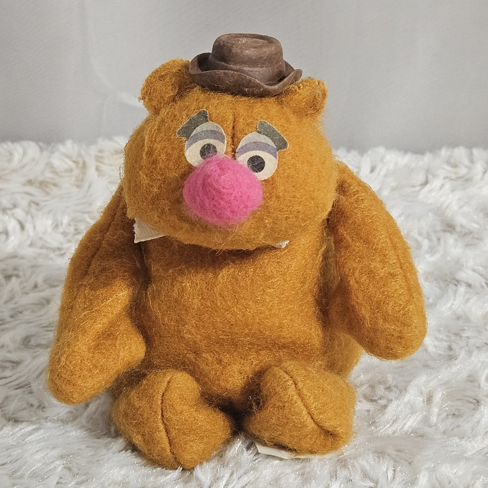 Fisher Price - Jim Henson's Fozzie Bear Bean Bag Toy - 1970's